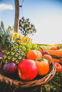 MAPI Obstkorb in der Natur