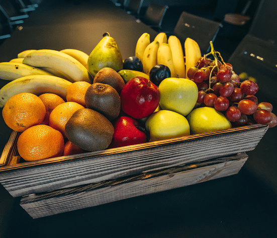Ein MAPI Korb mit frischem Obst